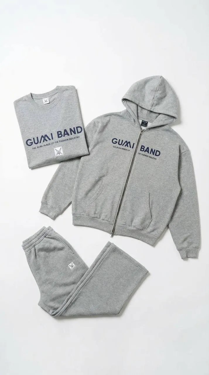 Пошив капсульной коллекции на заказ — худи, свитшот и джоггеры с DTF-печатью логотипа, Москва